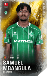 Samuel-Germain Mbangula - limited