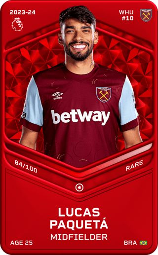 Lucas Paquetá - rare