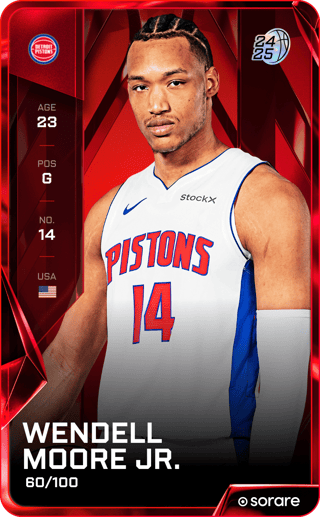 Wendell Moore Jr. - rare