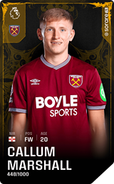 Callum Marshall - limited