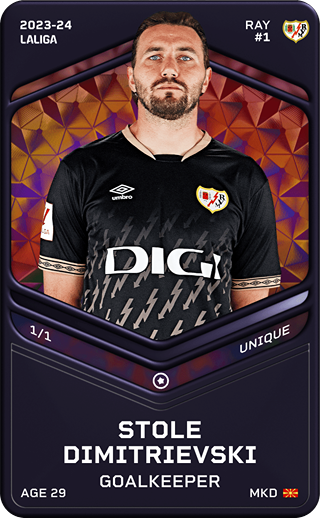 Stole Dimitrievski - unique