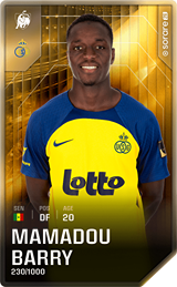 Mamadou Barry - limited