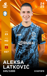 Aleksa Latković - limited