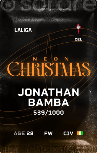 Jonathan Bamba - limited