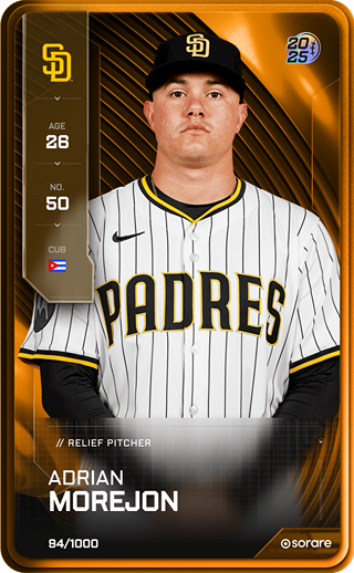 Adrian Morejon - limited