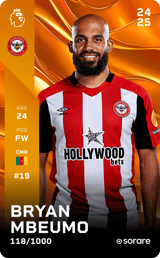 Bryan Mbeumo - limited