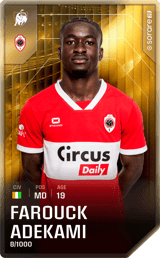 Farouck Adekami - limited