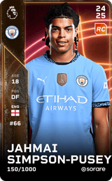 Jahmai Simpson-Pusey - limited