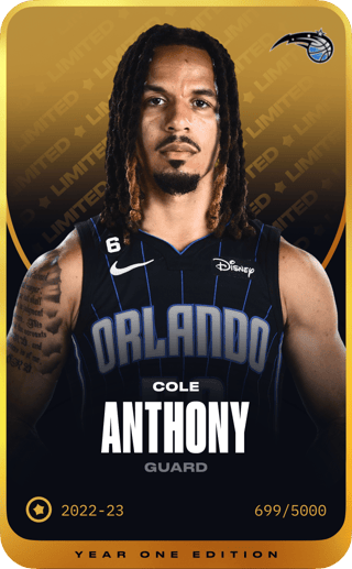 Cole Anthony - limited