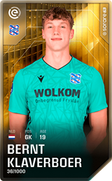 Bernt Klaverboer - limited