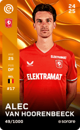 Alec Van Hoorenbeeck - limited