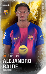 Alejandro Balde - limited