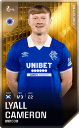 Lyall Cameron - limited