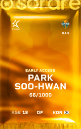 Park Soo-Hwan - limited