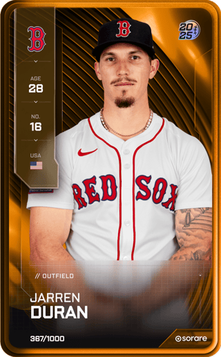 Jarren Duran - limited