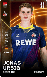 Jonas Urbig - limited