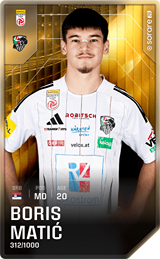 Boris Matić - limited