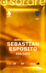 Sebastian Esposito - limited