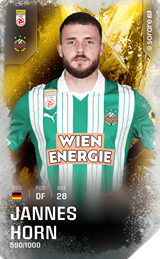 Jannes Horn - limited