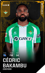 Cédric Bakambu - limited