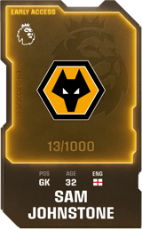 Sam Johnstone - limited