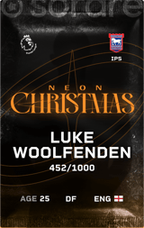 Luke Woolfenden - limited
