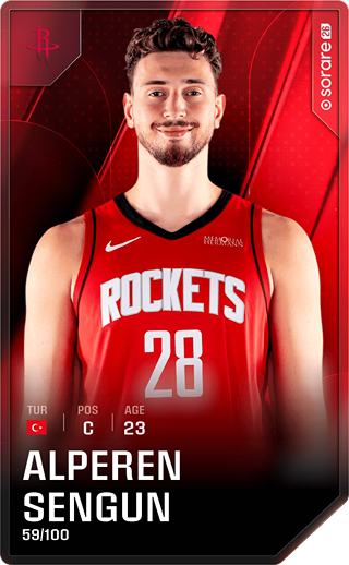 Alperen Sengun - rare