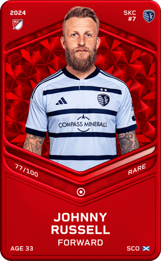 Johnny Russell - rare