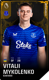 Vitalii Mykolenko - limited