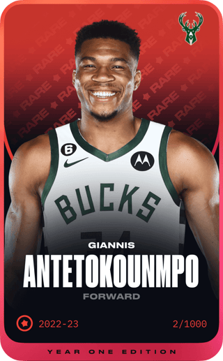 Giannis Antetokounmpo - rare