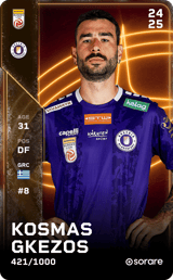 Kosmas Gkezos - limited