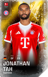 Jonathan Tah - limited