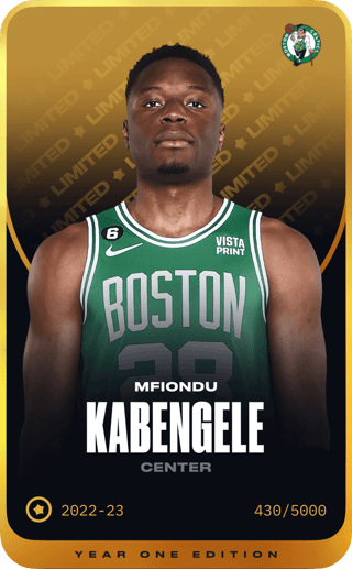 Mfiondu Kabengele - limited