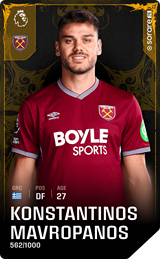 Konstantinos Mavropanos - limited