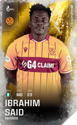 Ibrahim Said - limited