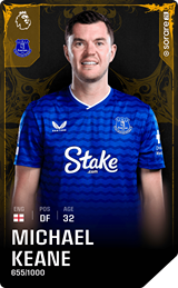 Michael Keane - limited