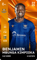 Benjamin Kimpioka - limited