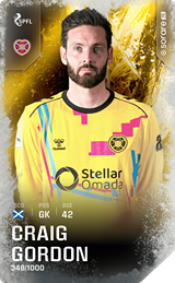 Craig Gordon - limited