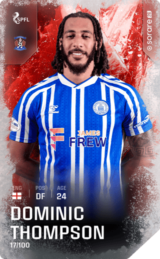 Dominic Thompson - rare