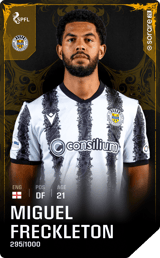 Miguel Freckleton - limited