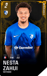 Nesta Zahui - limited