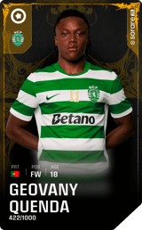Geovany Quenda - limited