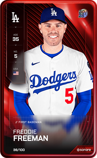 Freddie Freeman - rare