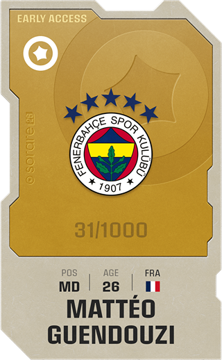 Mattéo Guendouzi - limited