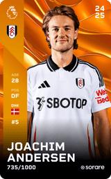 Joachim Andersen - limited