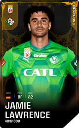 Jamie Lawrence - limited