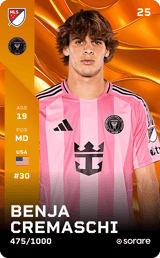 Benjamin Cremaschi - limited