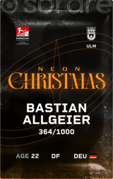 Bastian Allgeier - limited
