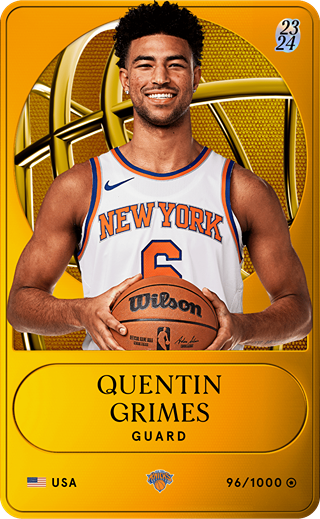 Quentin Grimes - limited