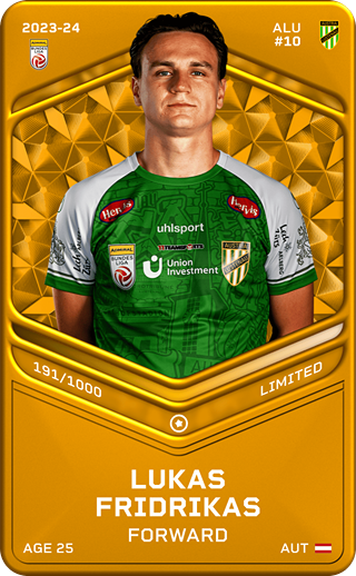 Lukas Fridrikas - limited